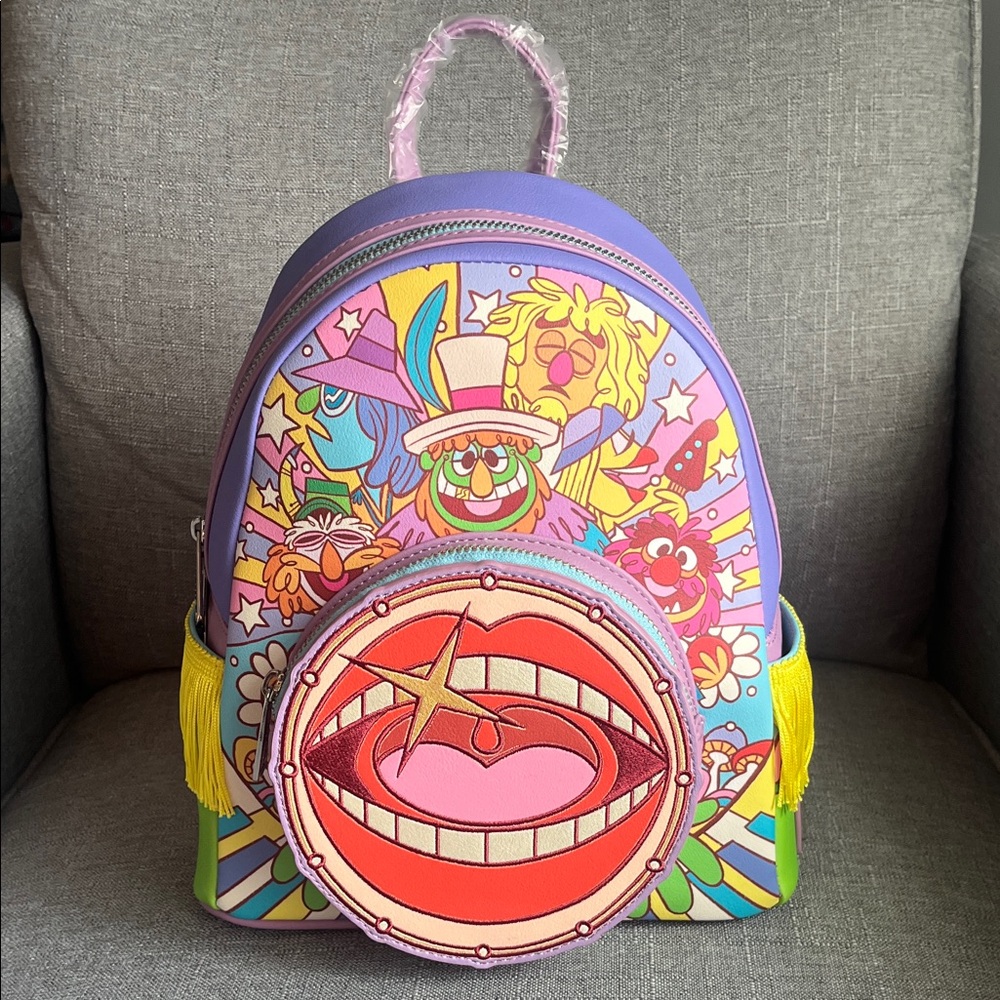 Disney Loungefly The Muppets - Dr. Teeth and the Electric Mayhem NWT